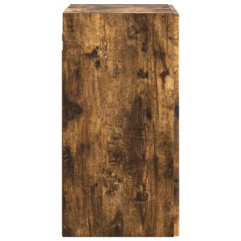 Wandschrank 59 x 31 x 60 cm Holzwerkstoff Räuchereiche