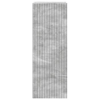Wandschrank 33 x 34,5 x 90 cm Holzwerkstoff Betongrau