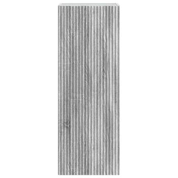 Wandschrank 33 x 34,5 x 90 cm Holzwerkstoff Sonoma-Grau