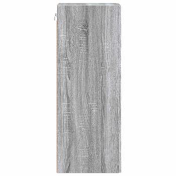 Wandschrank 33 x 34,5 x 90 cm Holzwerkstoff Sonoma-Grau