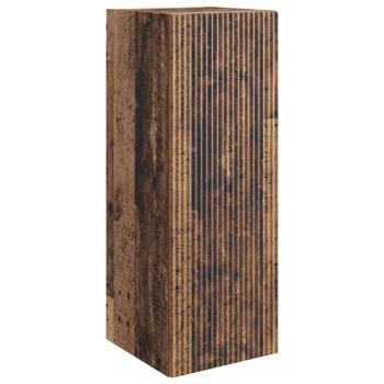 Wandschrank 33 x 34,5 x 90 cm Holzwerkstoff Altholz