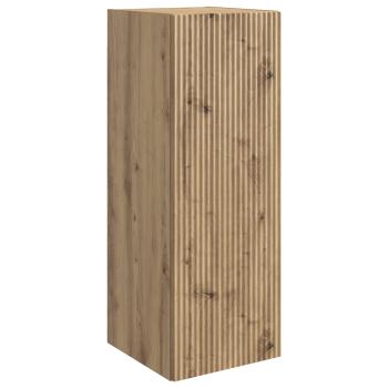 Wandschrank 33 x 34,5 x 90 cm Holzwerkstoff Artisan-Eiche
