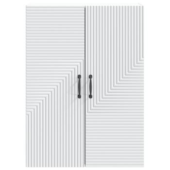 Wandschrank Weiß 66 x 34,5 x 90 cm Holzwerkstoff