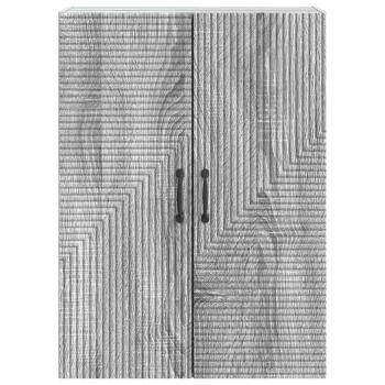 Wandschrank Grau Sonoma 66 x 34,5 x 90 cm Holzwerkstoff