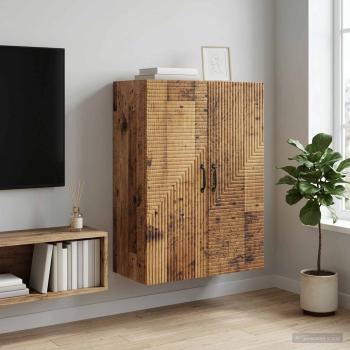 ARDEBO.de - Wandschrank Altholz 66 x 34,5 x 90 cm Holzwerkstoff