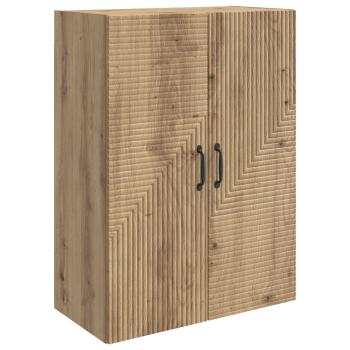 Wandschrank 66 x 34,5 x 90 cm Holzwerkstoff Artisan-Eiche