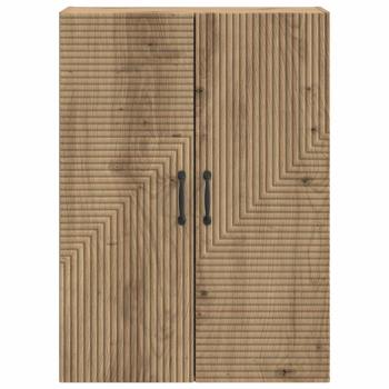 Wandschrank 66 x 34,5 x 90 cm Holzwerkstoff Artisan-Eiche
