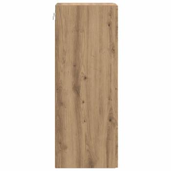 Wandschrank 66 x 34,5 x 90 cm Holzwerkstoff Artisan-Eiche