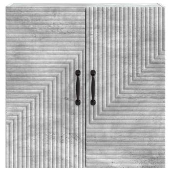Wandschrank Betongrau 59 x 31 x 60 cm Holzwerkstoff