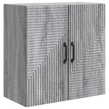 Wandschrank Grau Sonoma 59 x 31 x 60 cm Holzwerkstoff
