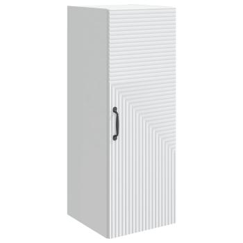 Wandschrank Weiß 33 x 34,5 x 90 cm Holzwerkstoff