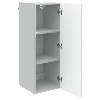 Wandschrank Weiß 33 x 34,5 x 90 cm Holzwerkstoff