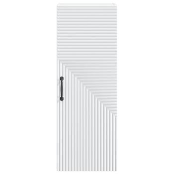 Wandschrank Weiß 33 x 34,5 x 90 cm Holzwerkstoff