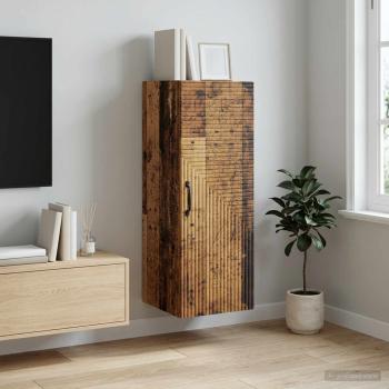 ARDEBO.de - Wandschrank Altholz 33 x 34,5 x 90 cm Holzwerkstoff