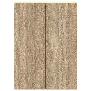 Wandschrank 66 x 34,5 x 90 cm Holzwerkstoff Sonoma-Eiche