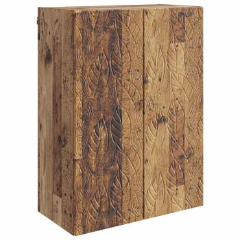 Wandschrank 66 x 34,5 x 90 cm Holzwerkstoff Altholz