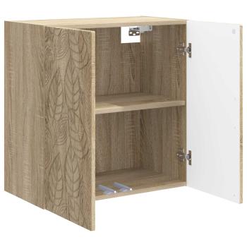 Wandschrank 59 x 31 x 60 cm Holzwerkstoff Sonoma-Eiche