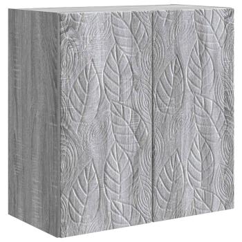 Wandschrank 59 x 31 x 60 cm Holzwerkstoff Sonoma-Grau