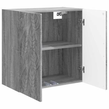 Wandschrank 59 x 31 x 60 cm Holzwerkstoff Sonoma-Grau