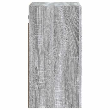 Wandschrank 59 x 31 x 60 cm Holzwerkstoff Sonoma-Grau