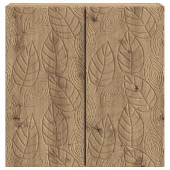 Wandschrank 59 x 31 x 60 cm Holzwerkstoff Artisan-Eiche