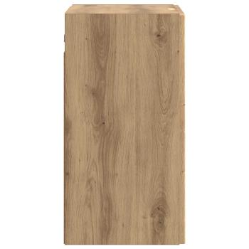 Wandschrank 59 x 31 x 60 cm Holzwerkstoff Artisan-Eiche