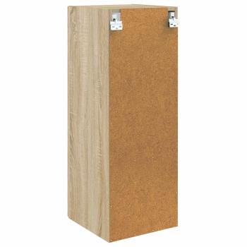 Wandschrank 33 x 34,5 x 90 cm Holzwerkstoff Sonoma-Eiche