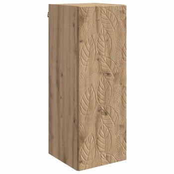 Wandschrank 33 x 34,5 x 90 cm Holzwerkstoff Artisan-Eiche