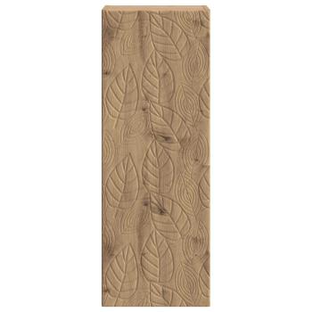 Wandschrank 33 x 34,5 x 90 cm Holzwerkstoff Artisan-Eiche