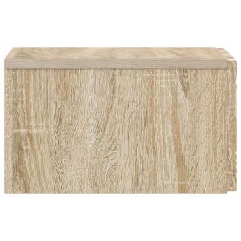 Wandmontierter Beistelltisch Sonoma-Eiche 34,5 x 33 x 20 cm