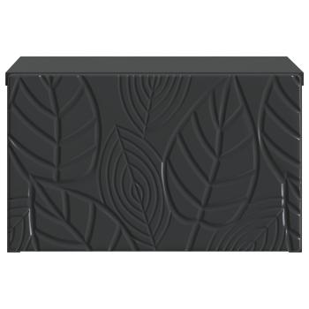 Wandmontierter Nachttisch Schwarz 49 x 34,5 x 20 cm