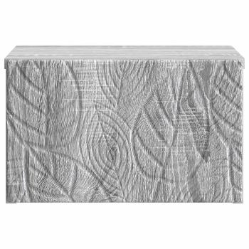 Wandmontierter Nachttisch Sonoma-Grau 49 x 34,5 x 20 cm