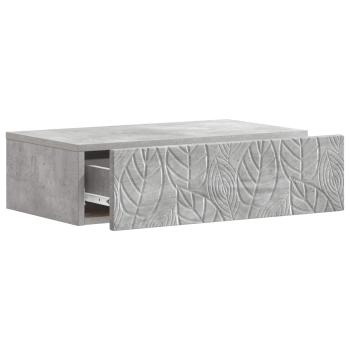Wandmontierter Beistelltisch 59 x 34,5 x 17 cm Holzwerkstoff