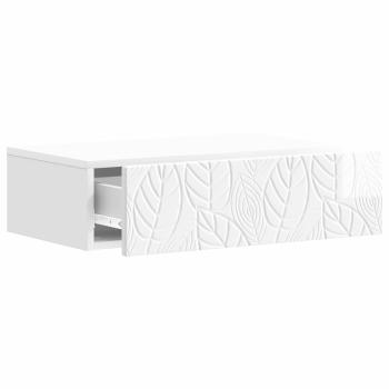 Wandmontierter Beistelltisch 59 x 34,5 x 17 cm Holzwerkstoff