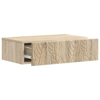 Wandmontierter Beistelltisch 87,5 x 34,5 x 17 cm Holzwerkstoff