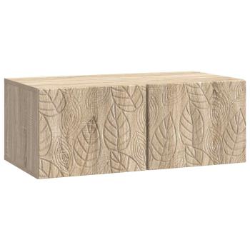 Wandmontierter TV-Schrank 59,5 x 41 x 30 cm Sonoma-Eiche