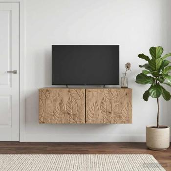 ARDEBO.de - Wandmontierter TV-Schrank 59,5 x 41 x 30 cm Artisan-Eiche