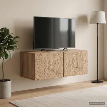 Wandmontierter TV-Schrank 59,5 x 41 x 30 cm Artisan-Eiche