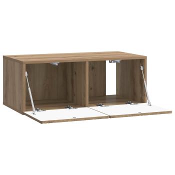 Wandmontierter TV-Schrank 59,5 x 41 x 30 cm Artisan-Eiche