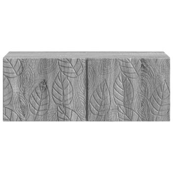 Wandmontierter TV-Schrank 98 x 41 x 30 cm Grau Sonoma