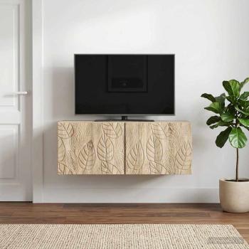 Wandmontierter TV-Schrank 59,5 x 31 cm Sonoma-Eiche
