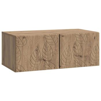 Wandmontierter TV-Schrank 59,5 x 31 cm Artisan-Eiche