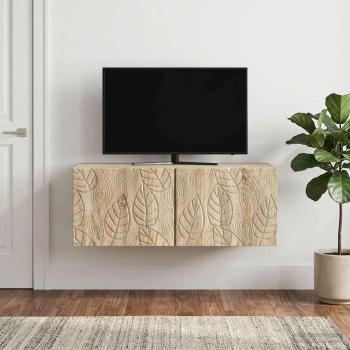 Wandmontierter TV-Schrank 78,5 x 31 cm Sonoma-Eiche