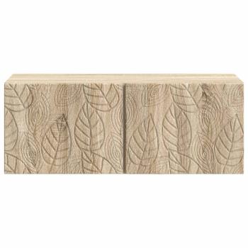 Wandmontierter TV-Schrank 78,5 x 31 cm Sonoma-Eiche
