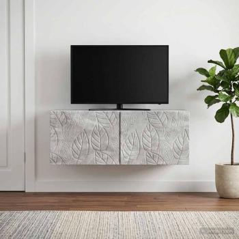 Wandmontierter TV-Schrank 78,5 x 31 cm Betongrau Holzwerkstoff