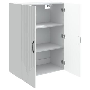 Wandschrank Weiß 66 x 34,5 x 90 cm Holzwerkstoff