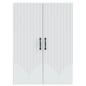 Wandschrank Weiß 66 x 34,5 x 90 cm Holzwerkstoff