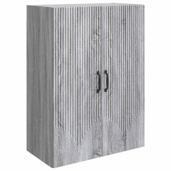 Wandschrank 66 x 34,5 x 90 cm Holzwerkstoff Sonoma-Grau