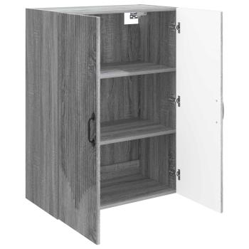 Wandschrank 66 x 34,5 x 90 cm Holzwerkstoff Sonoma-Grau