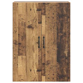 Wandschrank 66 x 34,5 x 90 cm Holzwerkstoff Altholz